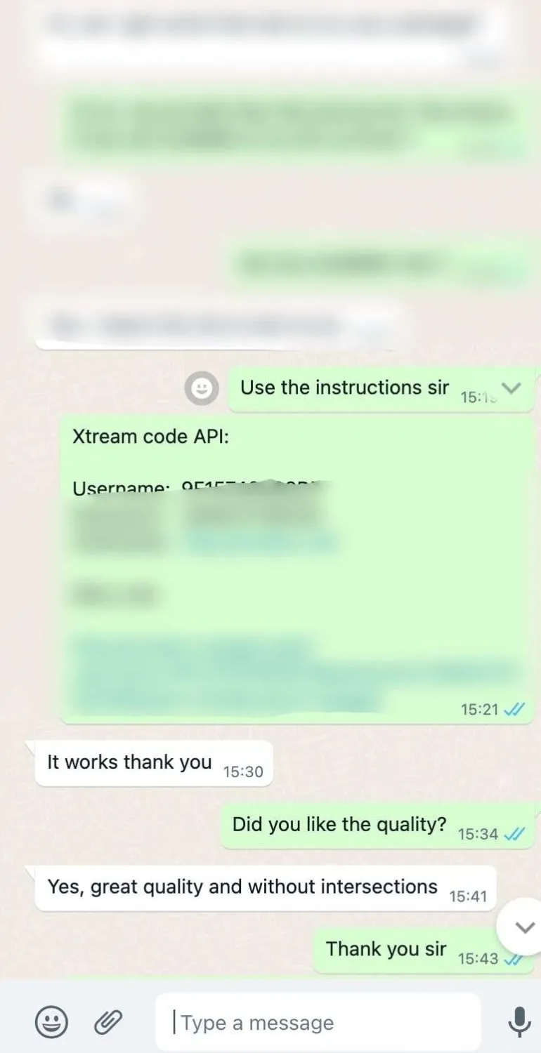 EPIX IPTV customer support conversation 4